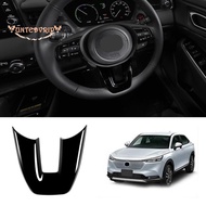 Car V Style Steering Wheel Panel Cover Trim Decoration Frame Sticker for  Vezel -V  2021 2022