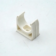 PPR Pipe Clamp 1 inch Pipe Clamp PVC PPR 32mm Conduit Clip PVC 32 mm White Conduit PVC Clamp