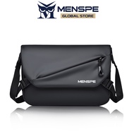MENSPE Mens Bag Shoulder Messenger Bag Waterproof Sling Crossbody Bag Business Bag Multi-Layer Pocket Business Cashier Bag