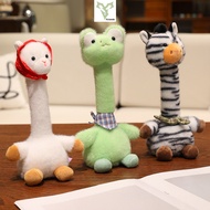 Rytanda Simulation Cute Shaking Table Companion Penguin Frog Alpaca Plushie Toy Plush Doll Soft Stuf