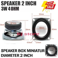 2 Inch Metal 3 Watt 4 Ohm Fullrange Speaker