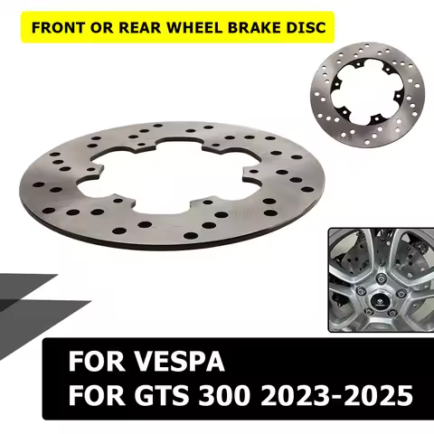 Motorcycle Accessories Front Rear Brake Disc Rotor Disk Protector Pad Kit Rotor Set For Vespa GTS300