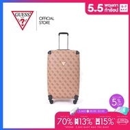 GUESS กระเป๋าเดินทาง BERTA 28 IN 8-WHEELER TRAVEL BAGS สีน้ำตาล