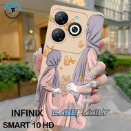 Flexible Softcase Infinix Smart 10 HD / 8 / 8 HD / 8 PRO / 8 PLUS Hot 40i/ Muslimah Wallpaper Motif