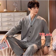 baju tidur PP piyama cowok bahan kaos katun import