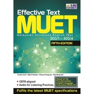 [ILMU BAKTI] EFFECTIVE TEXT MUET FIFTH EDITION [STPM]