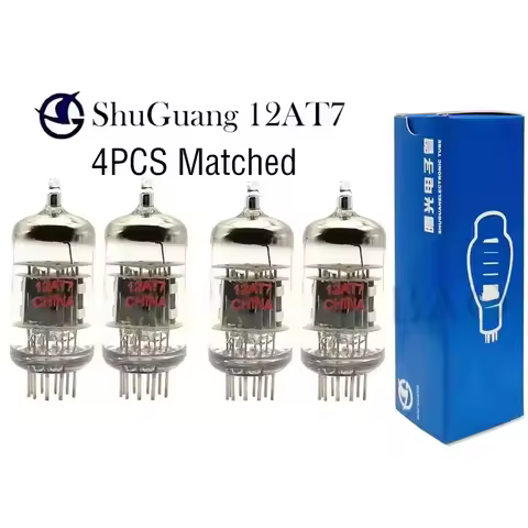 SHUGUANG 12AT7 Vacuum Tube Audio Valve Replace 12AT7 ECC81 Electronic Tube DIY Amplifier kit Precisi