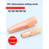 B. b.Pure Copper H01-6 Plum Blossom Welding Head h01-12 Propane Welding Head Liquefied Gas Acetylene