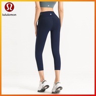 Lululemon new yoga sports Capris no embarrassment line Yoga Fitness pants QFK701