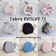 【Ready】For Jabra EVOLVE 75 Headphone Case Vintage Cute Cartoon Headset Earpads Storage Bag Casing Bo