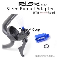 Risk bleed adapter for roadbike