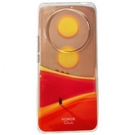 HONOR 榮耀 X9b 5G 手機保護套 手機殼 Talents Phone Case Desert Asuka 9711ABDQ 上半透明 下半橙色