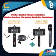 Comica Audio CVM-WS50A Wireless Lavalier Microphone System / Comica Audio CVM-WS50H Wireless Handheld Microphone Bundle