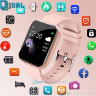 2021 Kids Smart Watch Girls Boys Smartwatch Full Touch Children LED Smart Bracelet Android IOS Waterproof Fitness Tracker Teens