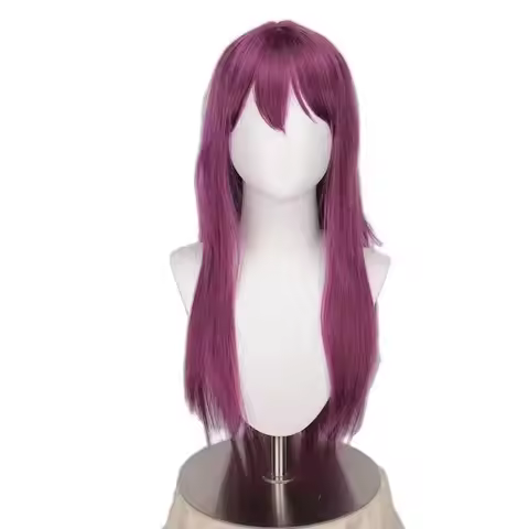 Anime Cosplay Kamishiro Rize Cosplay Wig 70cm Purple Rize Kamishiro Wigs Heat Resistant Synthetic Ha
