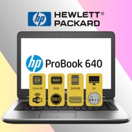 [Grade B] HP ProBook 640 G2 - Core i5 6TH - 8GB RAM - 240GB SSD - Intel UHD 620 - WIFI - Microsoft o