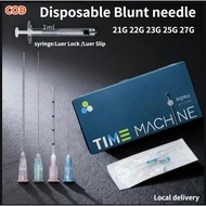 5/50pcs Blunt needle 21G 22G 23G 25G 27G Disposable needle can be used 1ml syringe Luer Lock/Luer Sl