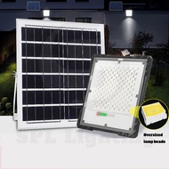 Quality service Outdoor Solar spotlight IP67 solar led โคมไฟและหลอดไฟ รับประกัน 1 ปี 25W/40W/45W/100W/200W/300W/500W ไฟ led โซล่าเซล ไฟสปอร์ตไลท์โซล่าเซลล์