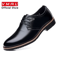 VMAL 37-44 Business casual four-season lace-up men's leather shoes