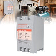 Digital Phase Converter 5 HP Single to 3 220-240V 4-5 Horsepower 2.2-3.7kw 15A 50/60Hz with Energy E