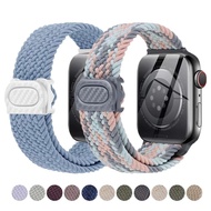 Braided Solo loop band Correa Bracelet For Apple Watch Ultra ultra2 IWatch series 9 8 7 6 SE 5 4 3 4