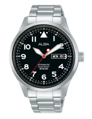 นาฬิกาข้อมือ Alba รุ่น AL4205X1 นาฬิกา สีเงิน สายสแตนเลส กันน้ำ ของแท้ 100 % ประกันศูนย์ 1 ปี