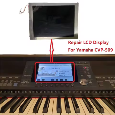 1 pcs LCD For YAMAHA Clavinova CVP-509 CVP509 Tyros3 ZE941600 WN675600 Repair