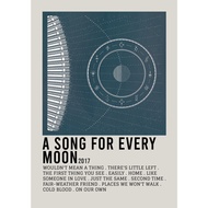 【READY STOCK】Poster Cover Album A Song for Every Moon by Bruno Major for Room/Barber/Gift/Gym