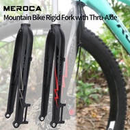 MEROCA Aluminum Alloy MTB Rigid Fork 26 27.5 29 Inch 100mm 110mm Boost Thru Axle