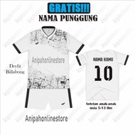 ( Free Nama Nomor Punggung ) jersey futsal anak/ baju bola anak