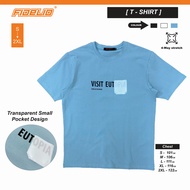 Fidelio Visit Eutopia Printed Tees -Light Blue