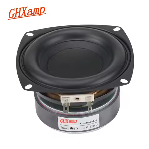 GHXAMP 1PC 4 inch 40W Subwoofer Speaker Woofer High Power Long Stroke BASS Home Theater For 2.1 Subw