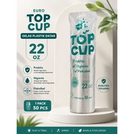 EURO TOP CUP 22 Oz Flat Cup