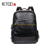 ORI Tas pria FREMIUM Kulit ASLI II TAS RANSEL KULIT ASLI LSF Garut Leather Shop