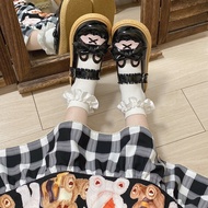 Pier Rabbit Lolita Shoe - Mandarin Duck Color, Japanese Leather, Big Toe Design