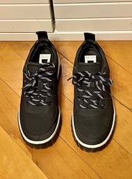 DIESEL 黑色全皮平底鞋(size 39)