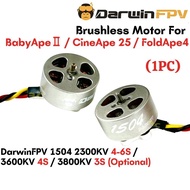 DarwinFPV 1504 2300KV 4-6S/3600KV 4S/3800KV 3S Brushless Motor 1.5mm Shaft for BabyApe Ⅱ/CineApe25/F