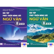 Sách -(Combo) Bài Tập Phát Triển Năng Lực Ngữ Văn lớp 8(Cánh Diều)