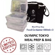 Panasonic Olympic Tokyo 2020 Limited edition Meal Prep Bag + Food container