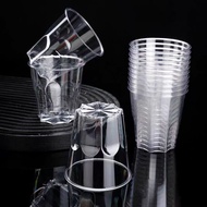 Goods Hard aviation cup [50/100] Disposable cup Octagonal cup Thickened Household Hotel Beer cup KTV
