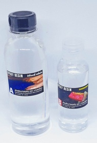 Epoxy Resin 2:1 อีพ็อกซี่เรซิ่นใส แข็ง เงามาก ไม่ฉุน เคลือบใส งานเครื่องประดับ งาน diy เคลือบเคสมือถ