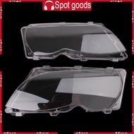 WIN 2Pcs Vehicle Front Indicator Light Headlamp Plastic for Shell Cover for E46 4 D