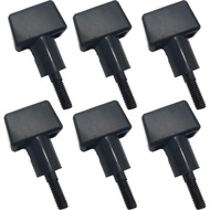 6pcs N087376 Tombol & Skru Gergaji Miter untuk Dewalt DWX724 DWX723 W7232 DW7027 DW7232 DW7029 Stand