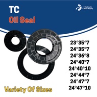 NBR TC OIL SEAL 23,24 (ID) OIL SEAL NBR TC (TC23X35X7/24X47X10/24X36X8/24X40X10/24X40X7/24X44X7/24X4