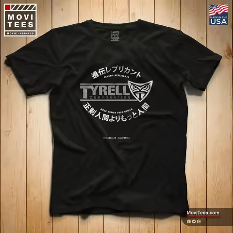 Premium Tyrell Corporation T-Shirt Inspired By The 1982 Movie Blade Runner 2019 Unisex Tee