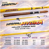 HASAMU HYDRA ROD 662 / 702 / 802 BUTTJOINT SPINNING FISHING ROD