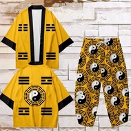 ＜802＞FE Áo Choàng Đạo Sĩ Kiểu Trung Quốc Áo Choàng Đạo Sĩ Áo Choàng Cổ Phong Cách Nhà Đường Áo Choàn