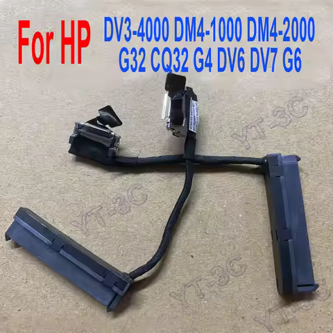 1-10PCS New HDD Cable SATA Hard Drive Connector Flex Cable Adapter Card For DM4 DV3-4000 G32 CQ32 G4