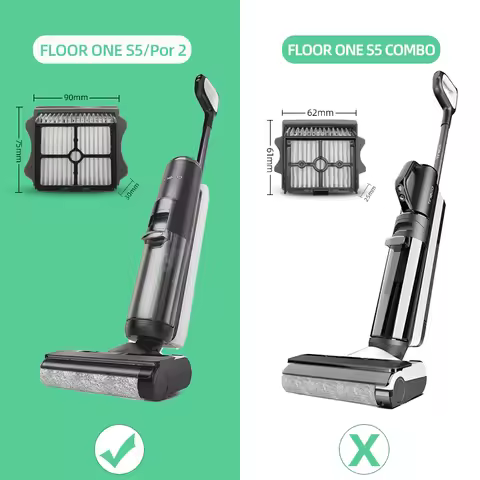 Replacement Vacuum Cleaner Parts Filter Roller Brush For Tineco Floor ONE S5/ Pro 2 Cordless Vacuum 