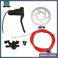 HLS 1 Set Scooter Brake Kit Safe Driving Repair Replacement Scooter Handbrake Handle Brake Cable Disc Brake Pad Set for Xiaomi M365/PRO/PRO2 Electric Scooter